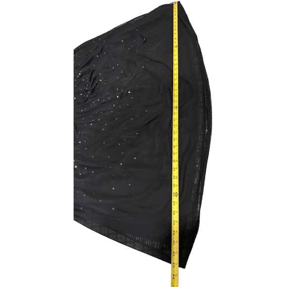 Lane Bryant Women’s Plus Size Black Sleeveless Sequin Party Lined Dress, Size 28 - Picture 6 of 8